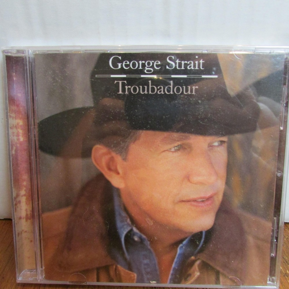 George Strait Audio CD Troubadour Album Studio 2008 Country MCA Nashville Music